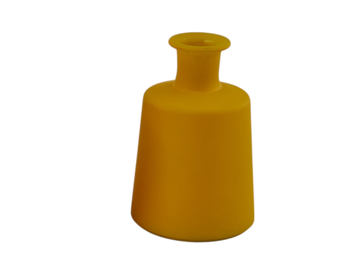 Matt vaso basso 12xh.18cm giallo