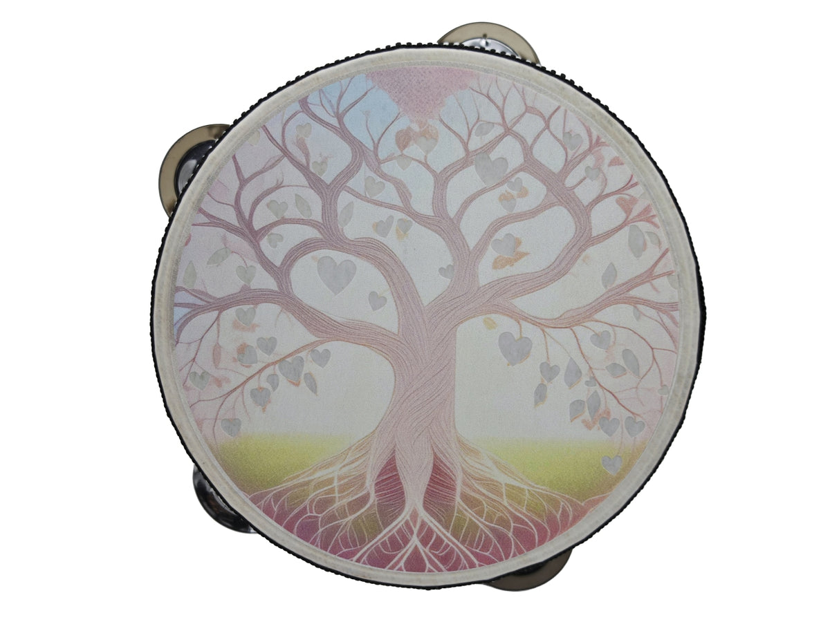 Tamburello con albero della vita diametro 15cm