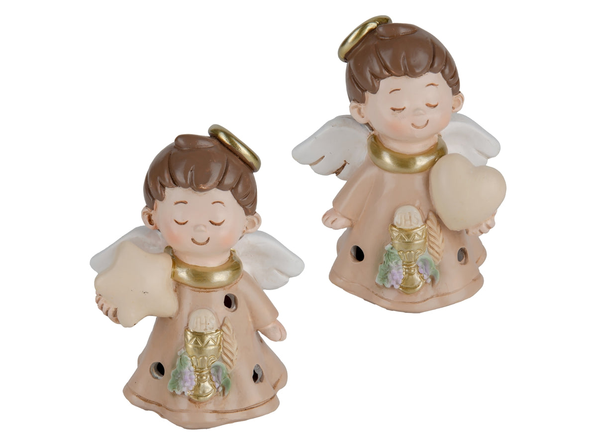Pop angelo comunione con led 10cm 2assortimenti