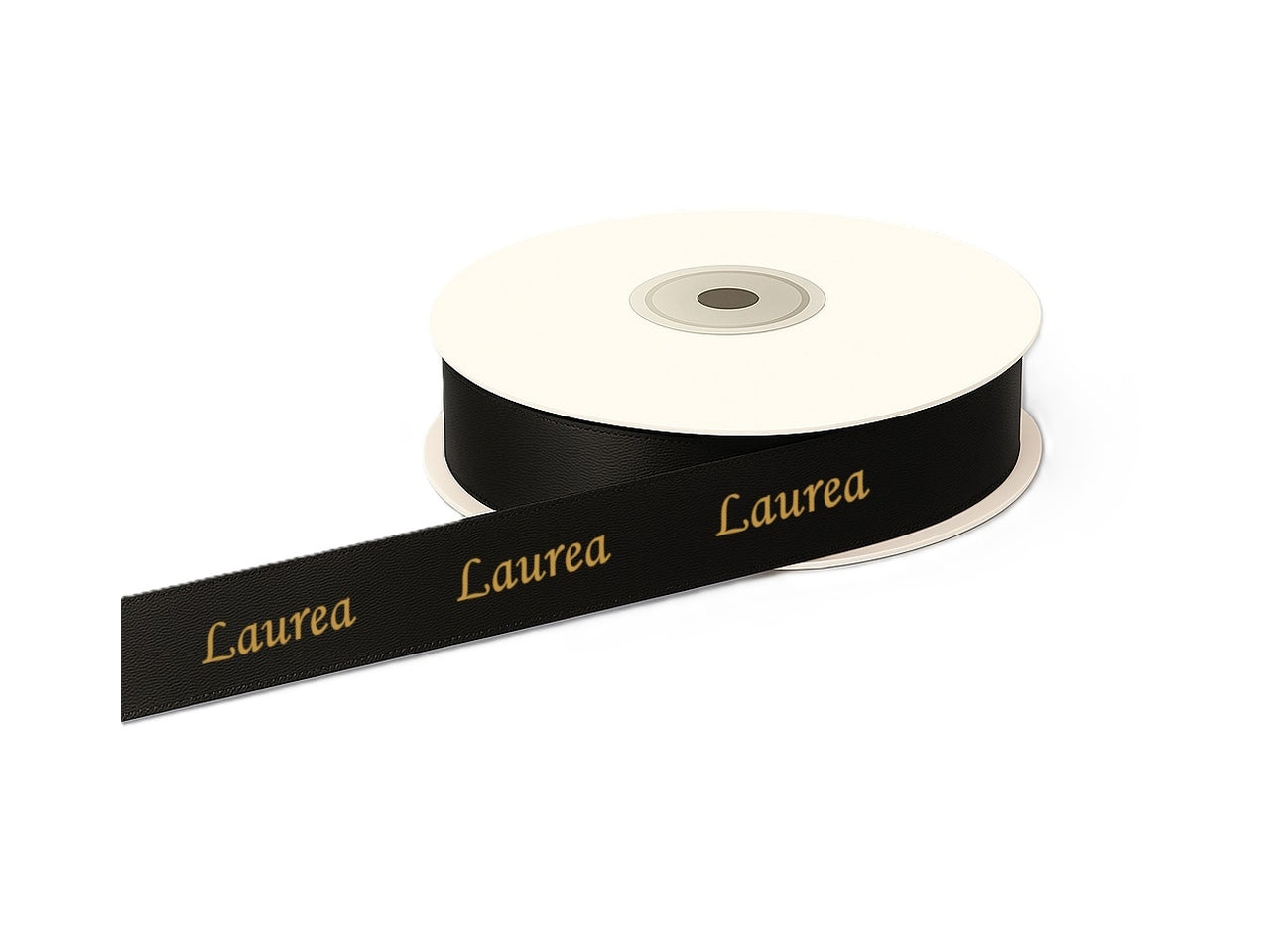 Nastro laurea 5mmx25mt nero
