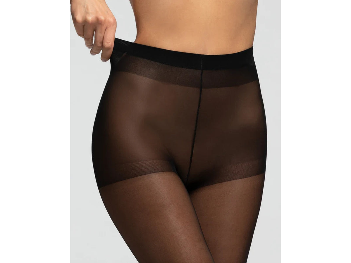Collant pompea top 20 denari taglia 3-M colore nero