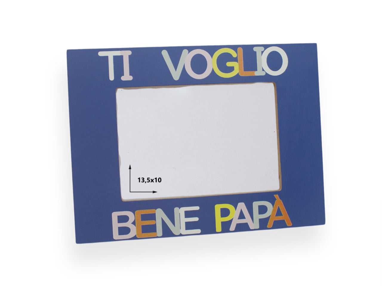 Portafoto 20x15cm ti voglio bene papa'