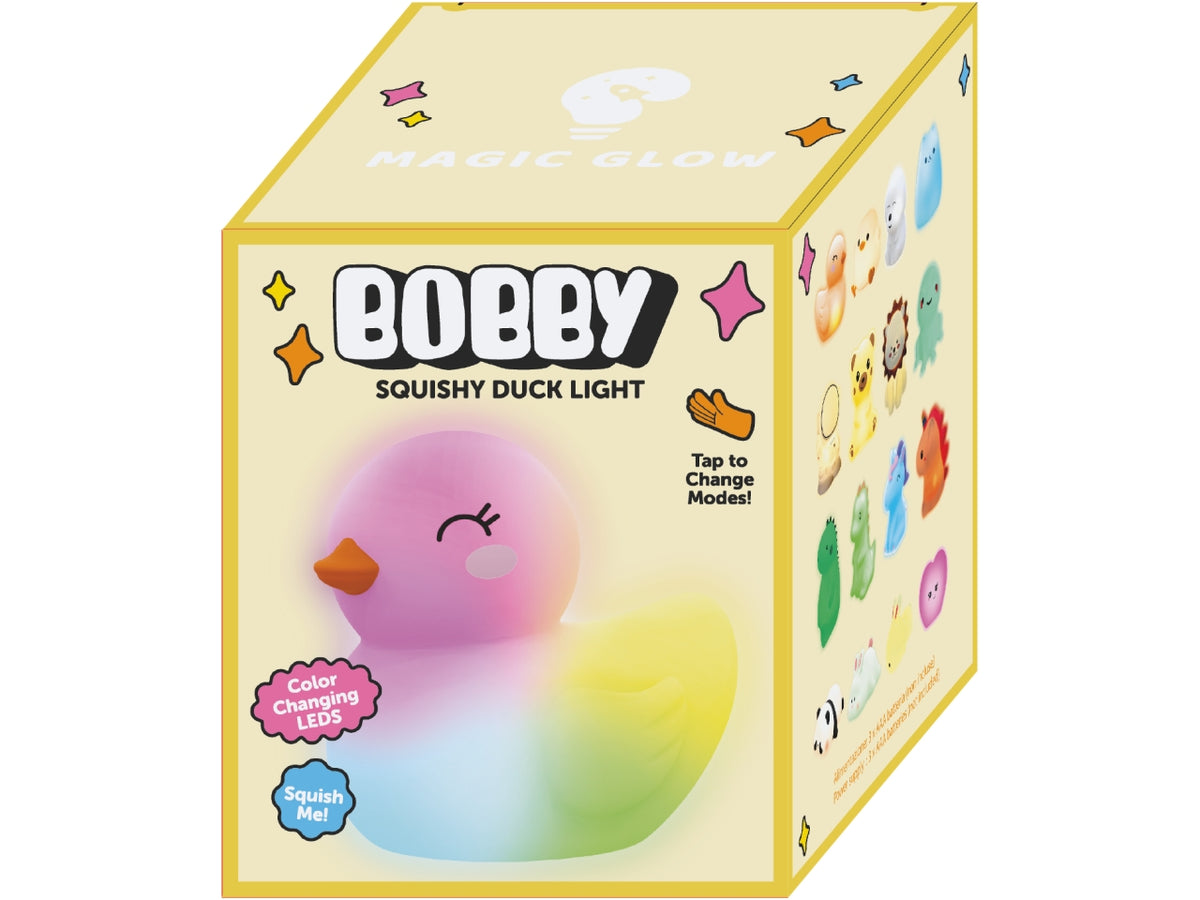 Bobby quishy luce rgb color 13,7x11,4x9,4cm a batteria