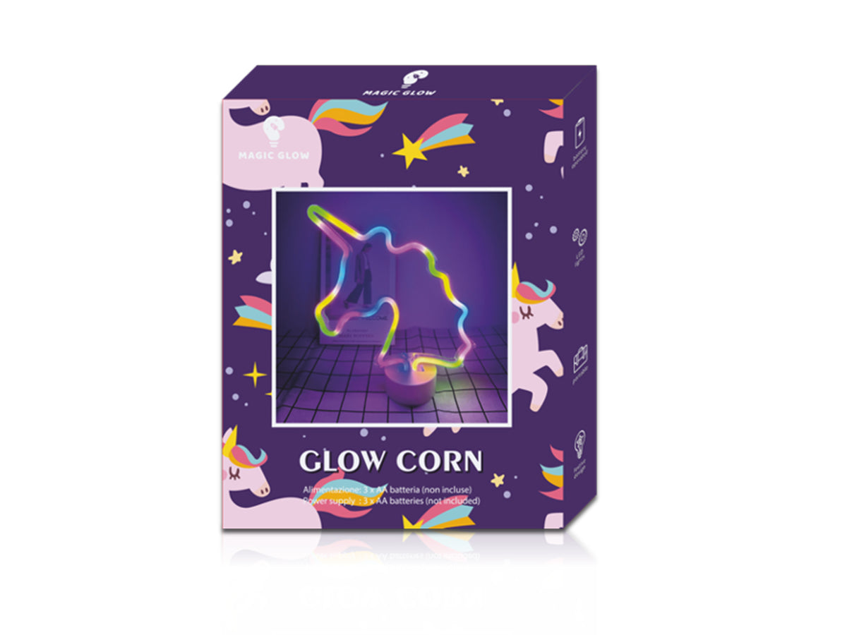 Unicolor stand luce led color 31x24x10cm a batteria