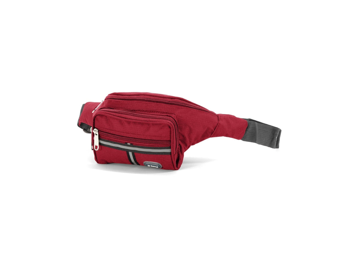 Marsupio con 3 zip colori assortiti