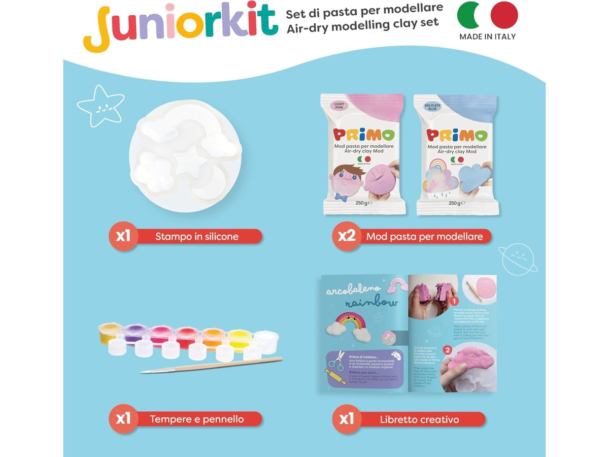 Primo Juniorkit pasta da modellare kawaii