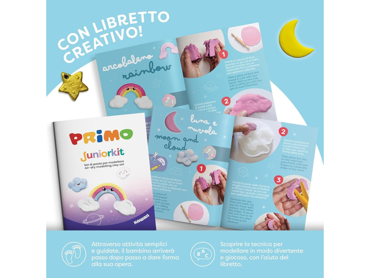 Primo Juniorkit pasta da modellare kawaii