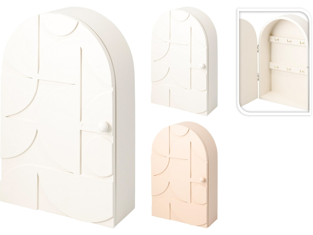 Portachiavi in mdf 18x6x27cm, 2 colori assortiti