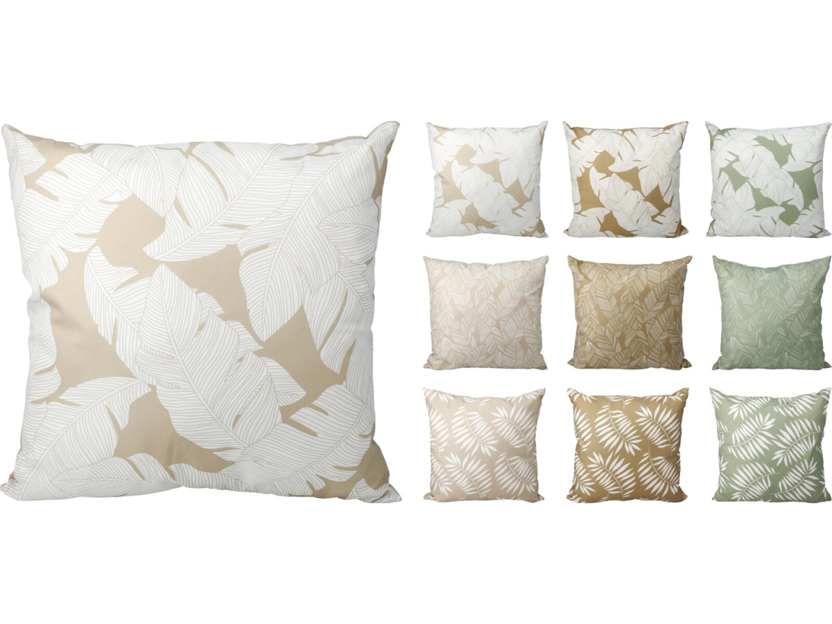 Cuscino a fantasia 45x45cm, 9 fantasie assortite
