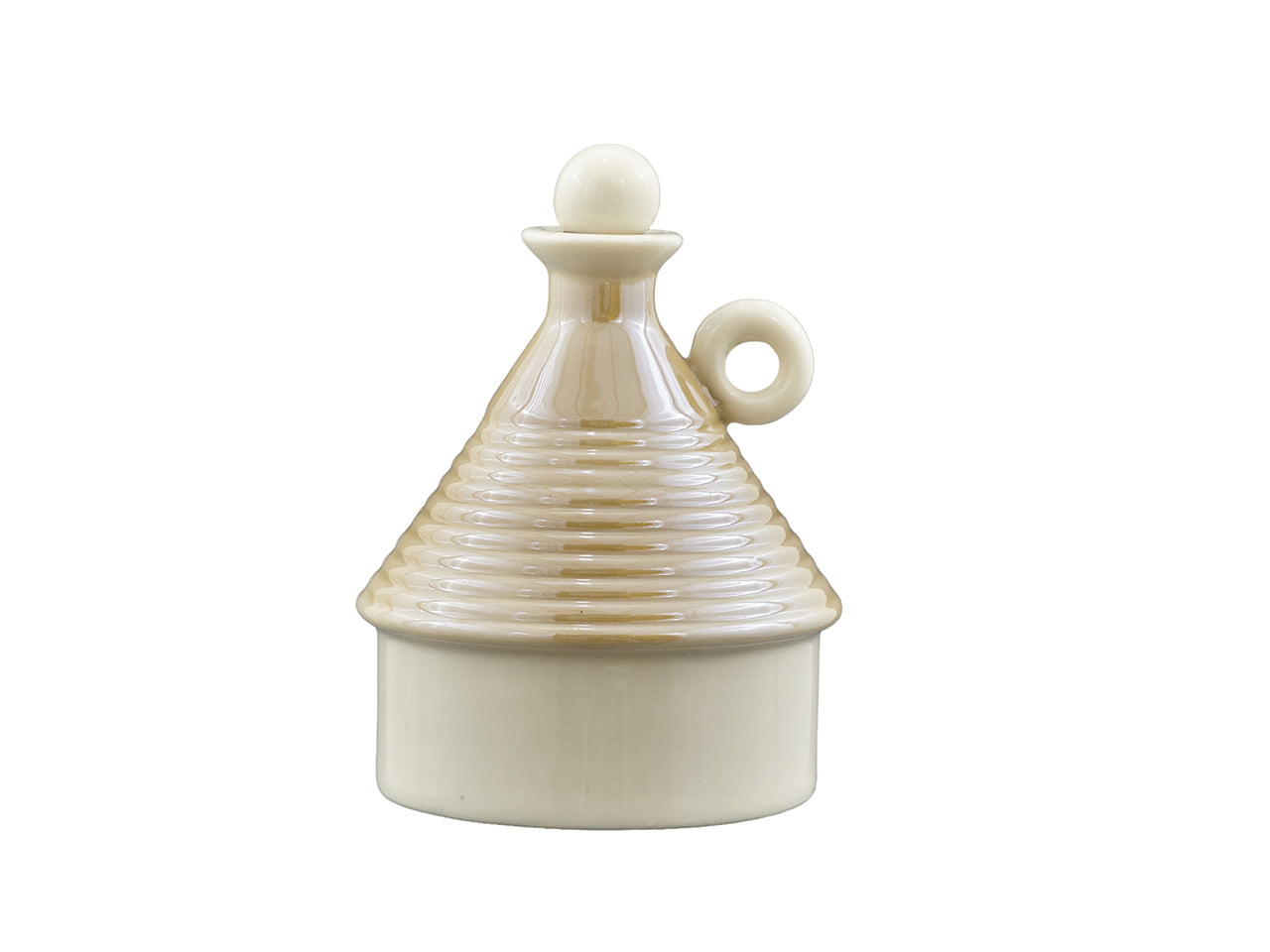 Trullo oliera tortora piccolo misura 7,2x7,2x9,8cm