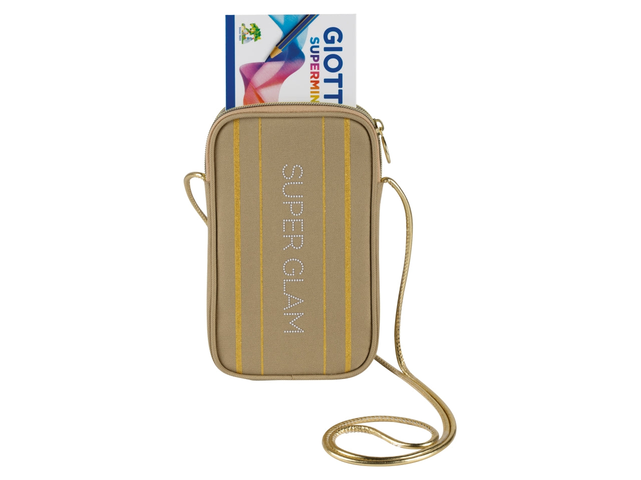 Nuova GIOTTO pochette superglam allâinterno 12 pastelli Giotto Supermina