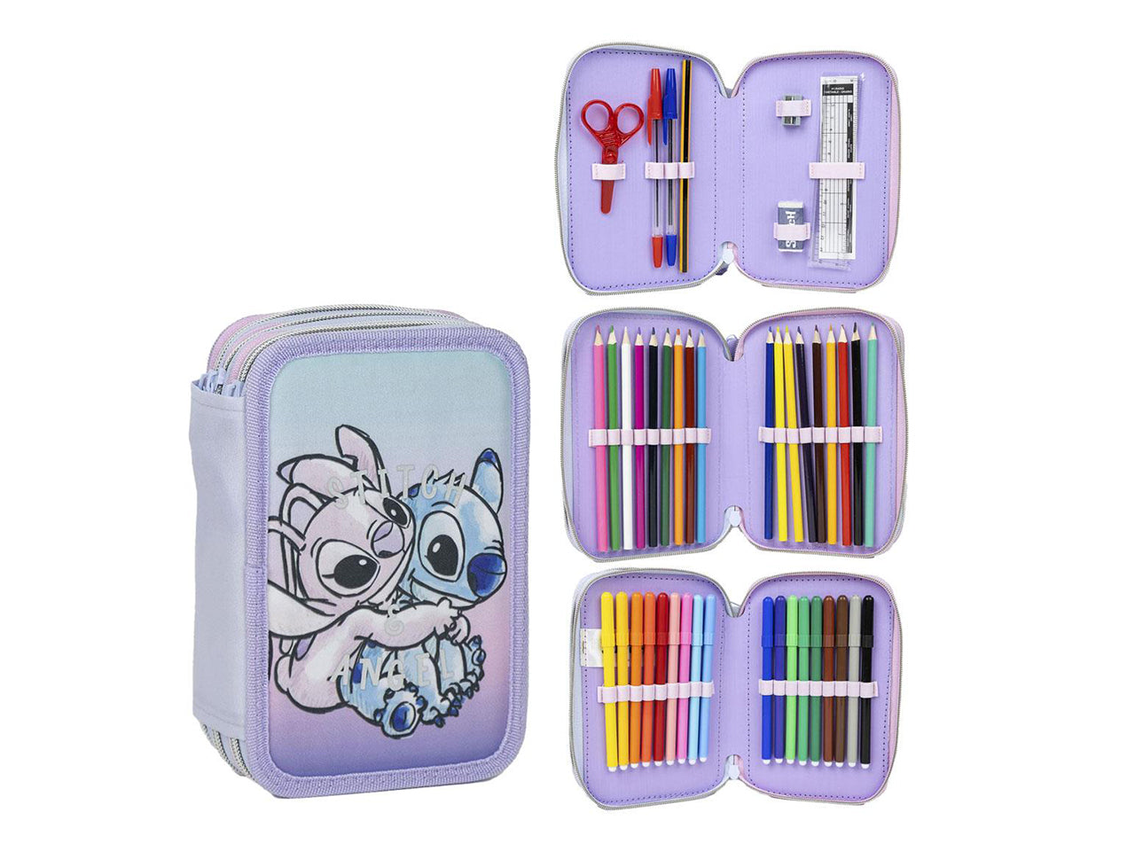Stitch giotto torna all'astuccio con accessori $