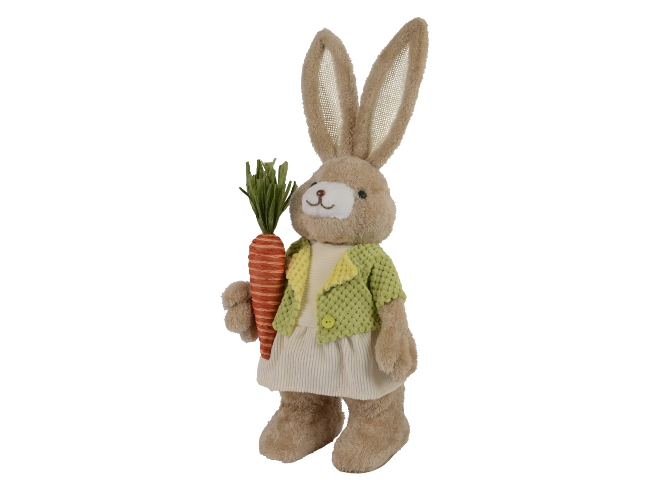Coniglietta c/carota 22x15xh.55cm
