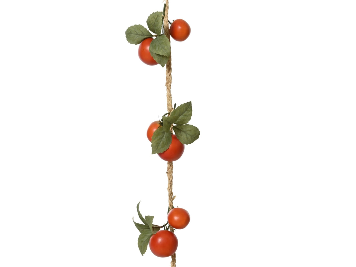 Ghirlanda pomodori 16x12xh.140cm