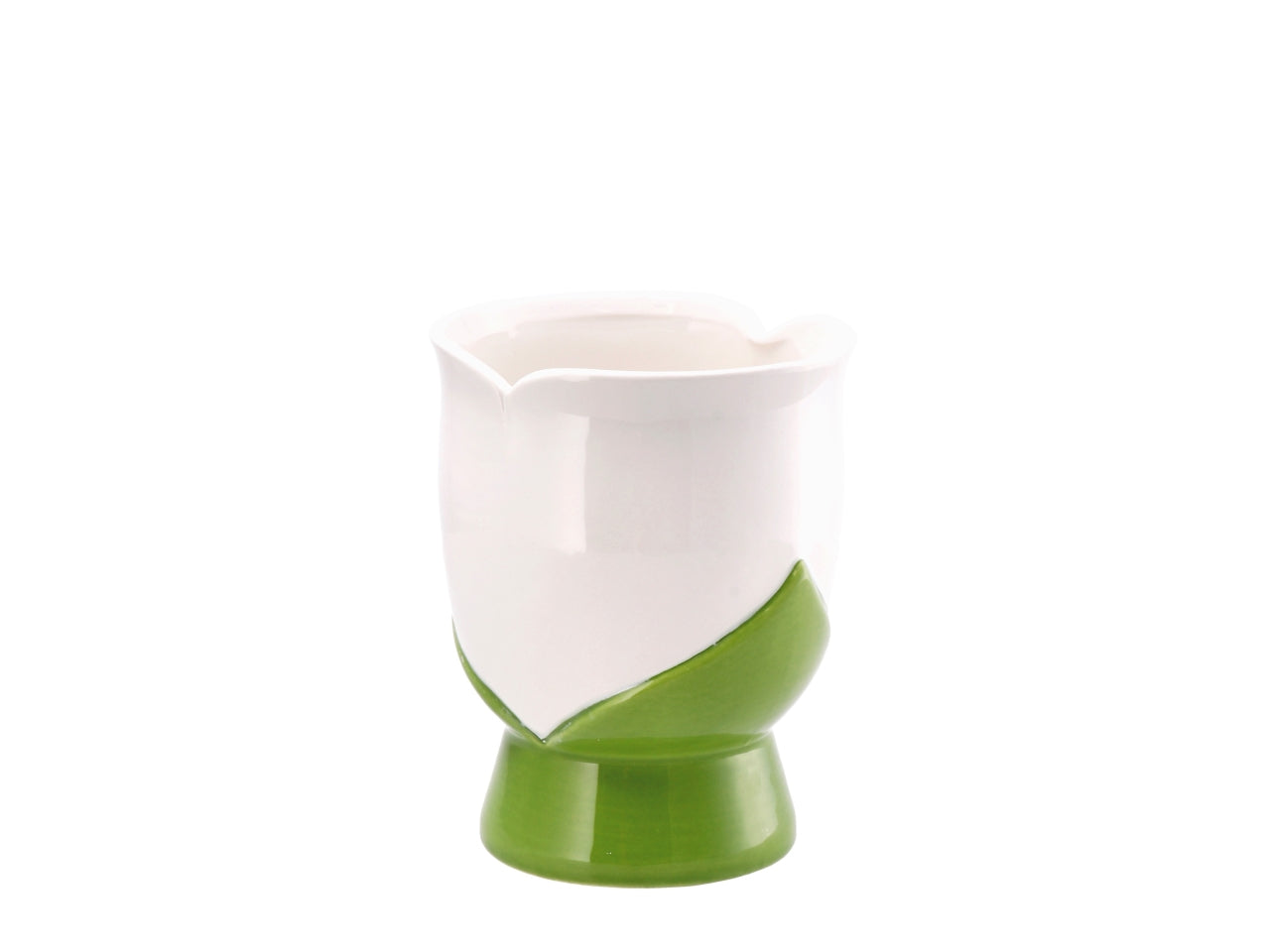 Dolom lale vaso tulipano 14x14xh17cm in 4 colori assortiti