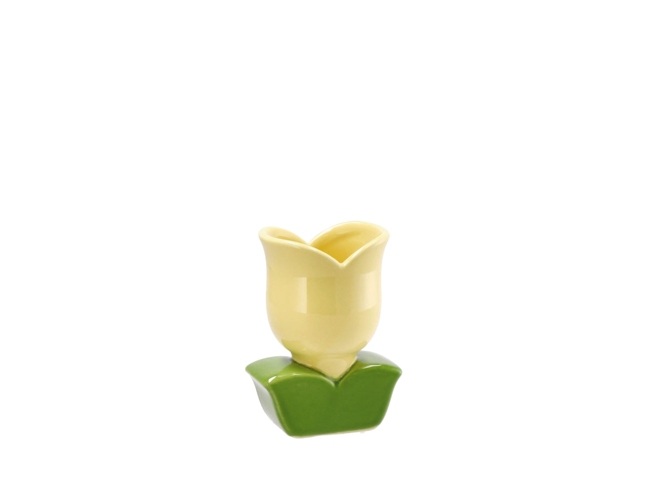 Dolom lale vaso tulipano 10x9xh13cm in 4 colori assortiti