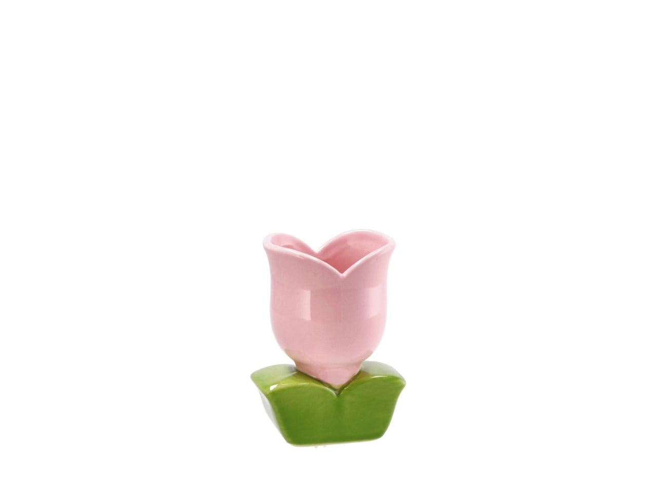 Dolom lale vaso tulipano 10x9xh13cm in 4 colori assortiti