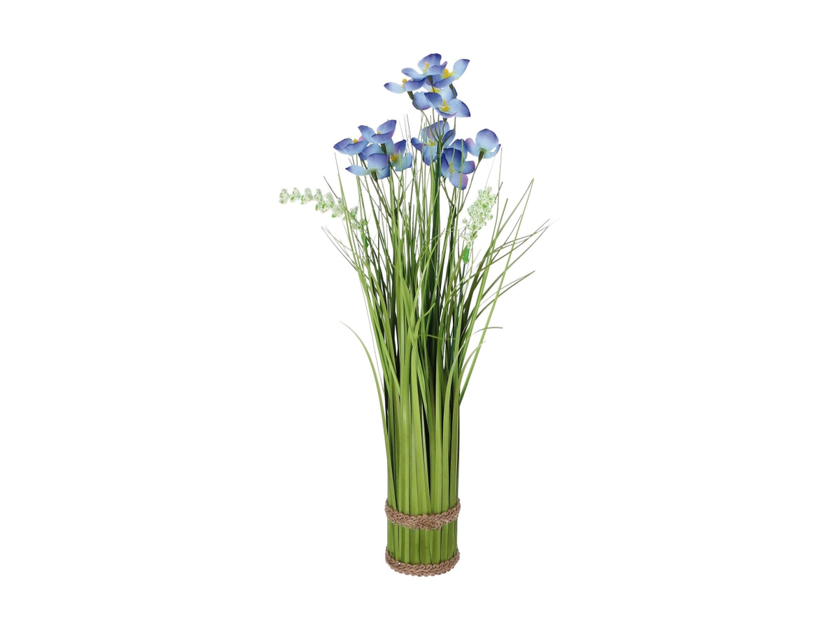 Bouquet floreale viole d.6xh.45cm in 4 varianti di colori