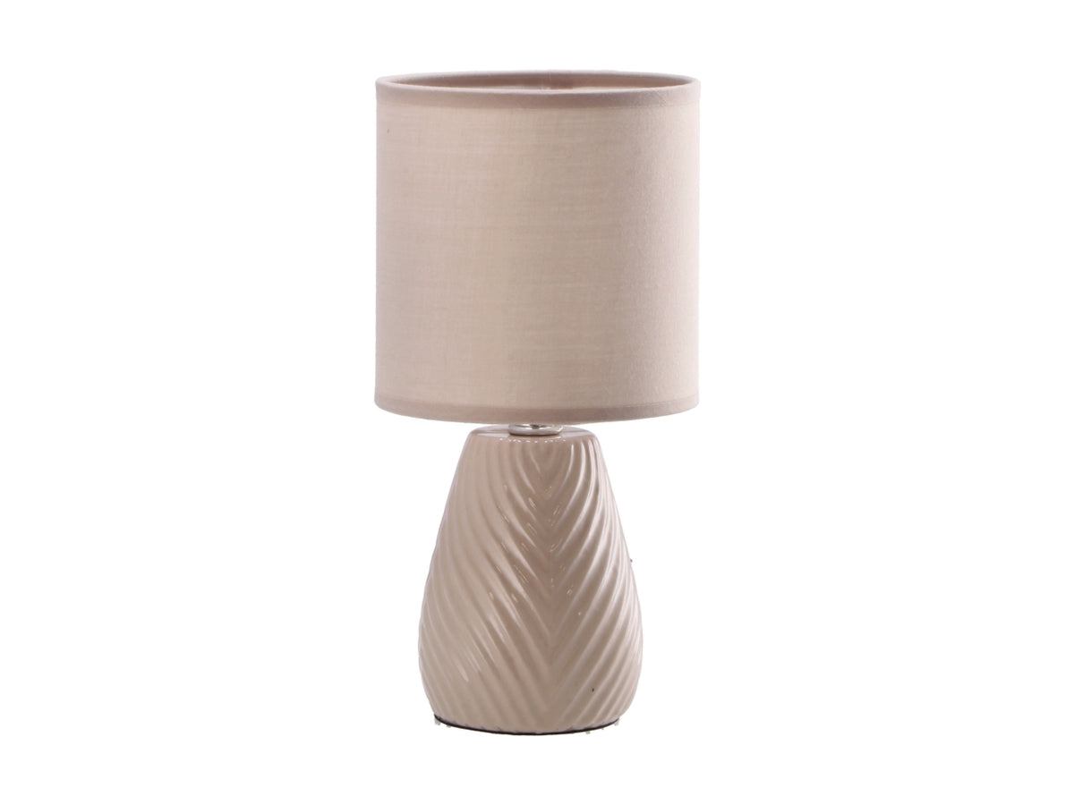 Liora lampada da tavolo in ceramica d.13xh26cm, 3varianti di colore