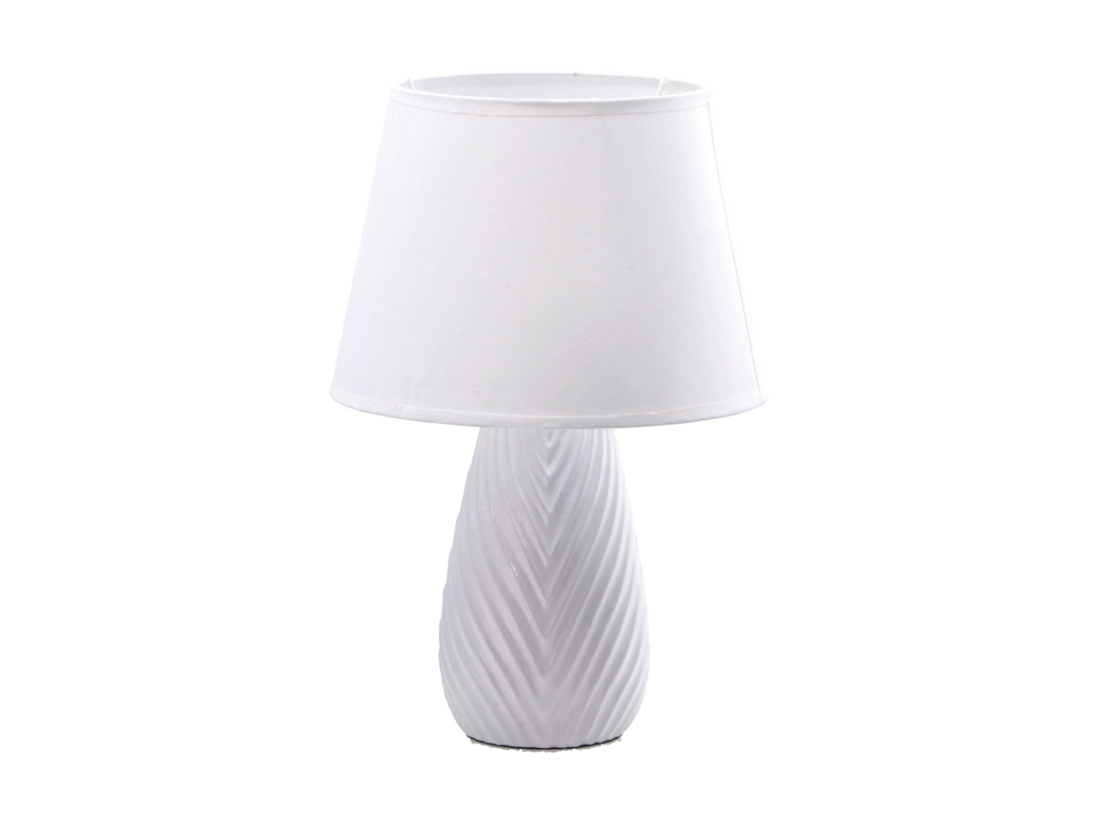 Liora lampada da tavolo in ceramica d.25xh39cm, 3varianti di colore