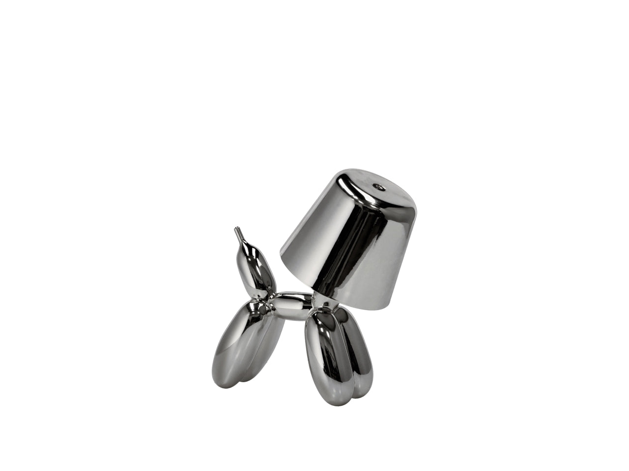 Lampada da tavolo cane touch d.14xh19cm, 2 varianti di colori