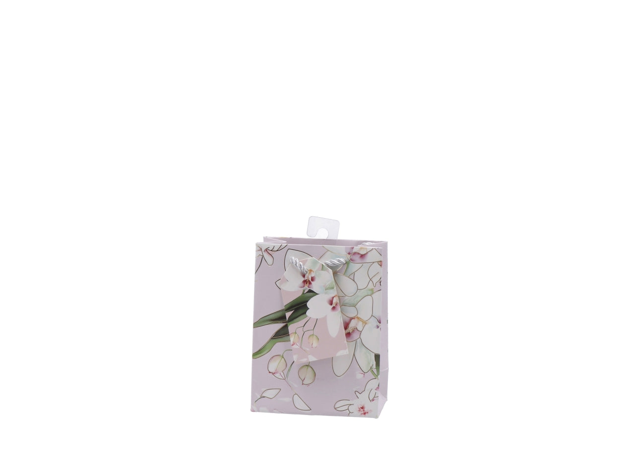 Shopper fiorata 12x7xh15cm, 4 assortimenti