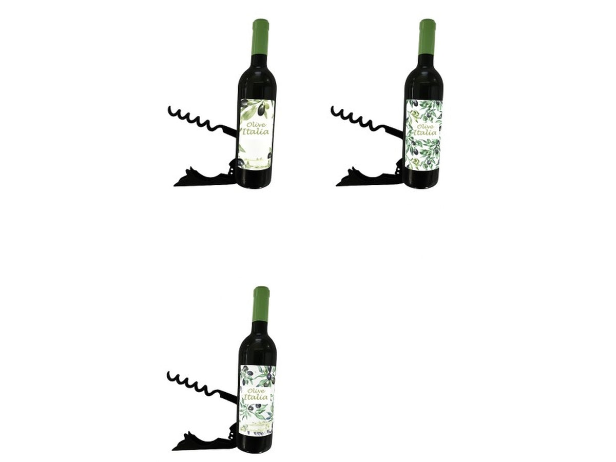 Calamita apribottiglia in resina olive