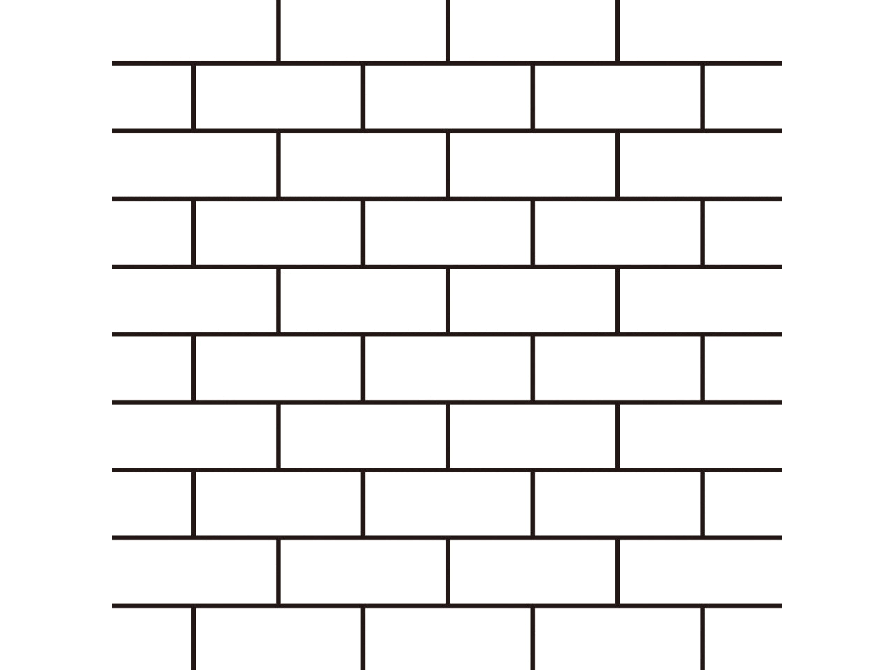 Habita decorazione adesiva di design da parete 60x280cm effetto muro bianco