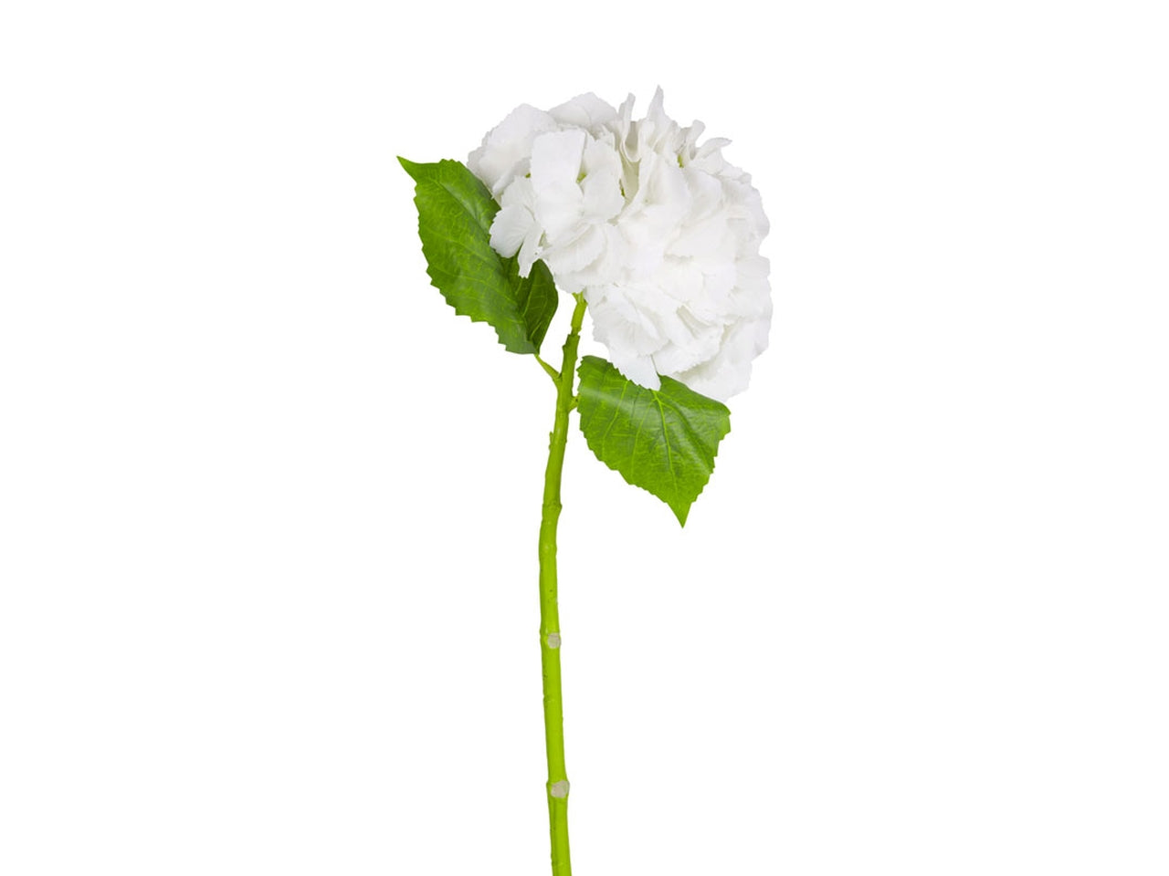 Ortensia artificiale d.20x60cm bianca