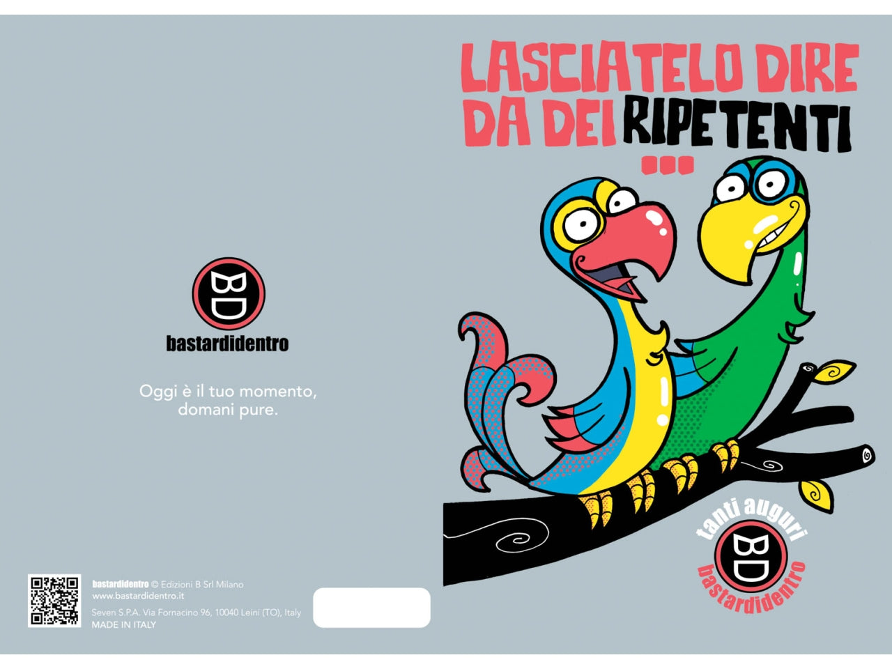 Biglietto ricorrenze bastardidentro greetings