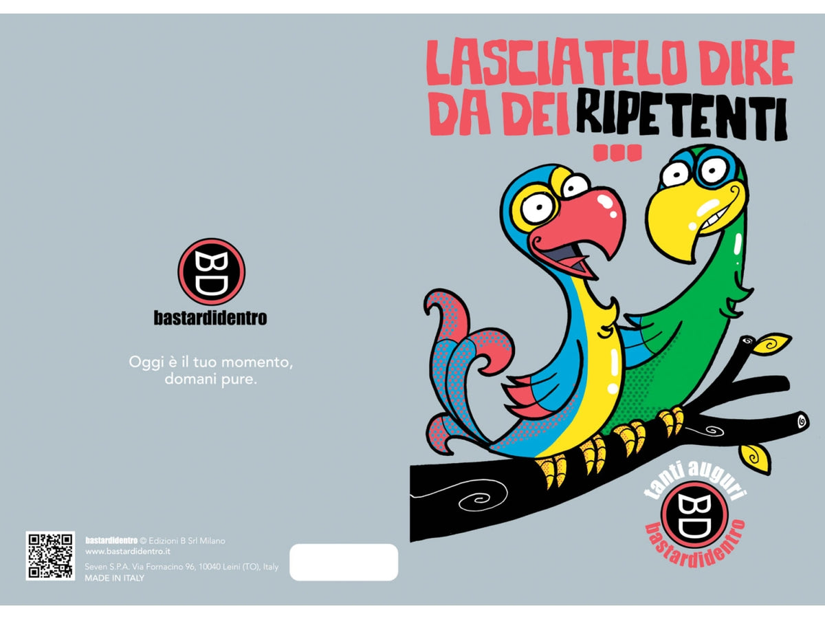 Biglietto ricorrenze bastardidentro greetings