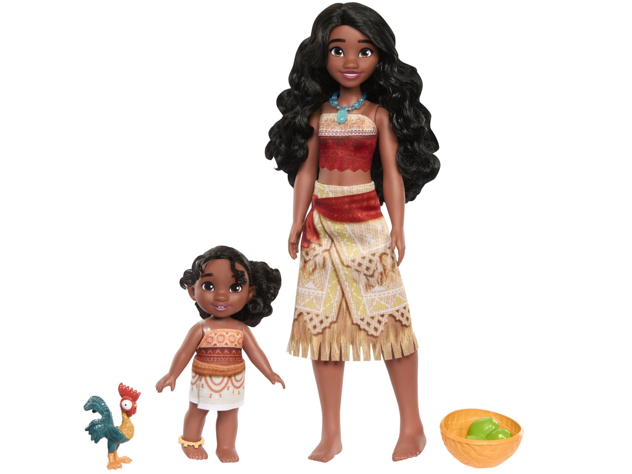 Disney princess Oceania 2 bambola con sorellina