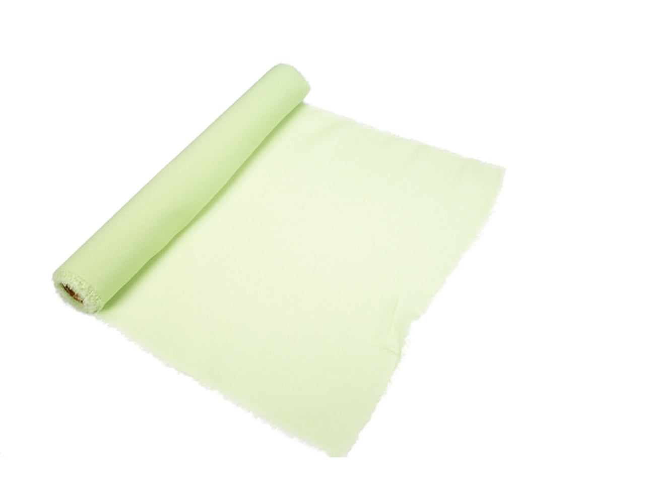 Runner in chiffon 26cmx3mt verde salvia