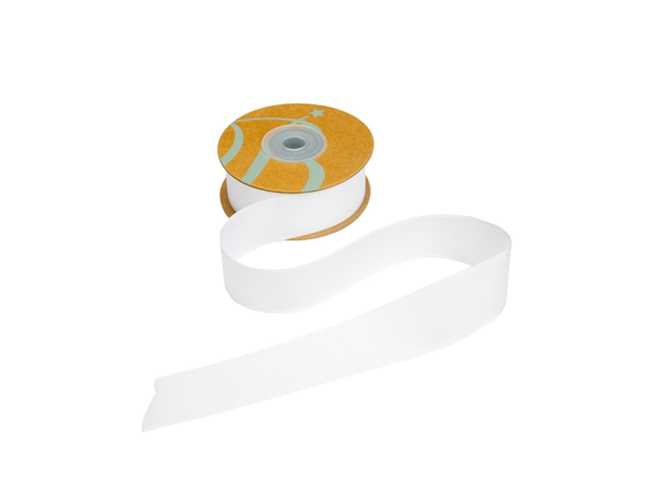Nastro seta moon 25mmx15mt bianco