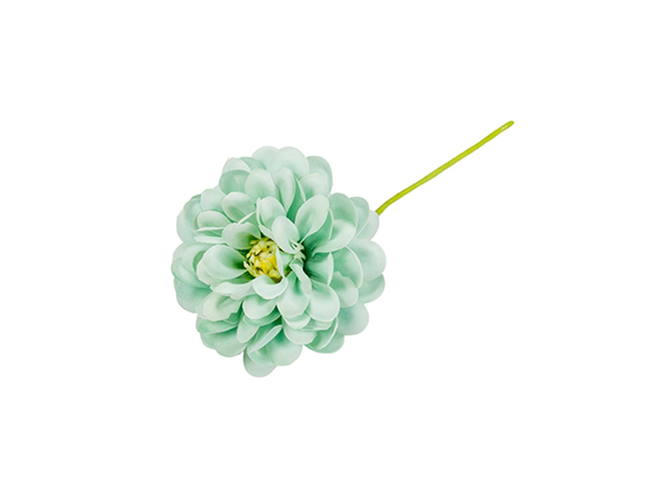 Fiore con pistilli in confezione da 12pezzi verde salvia