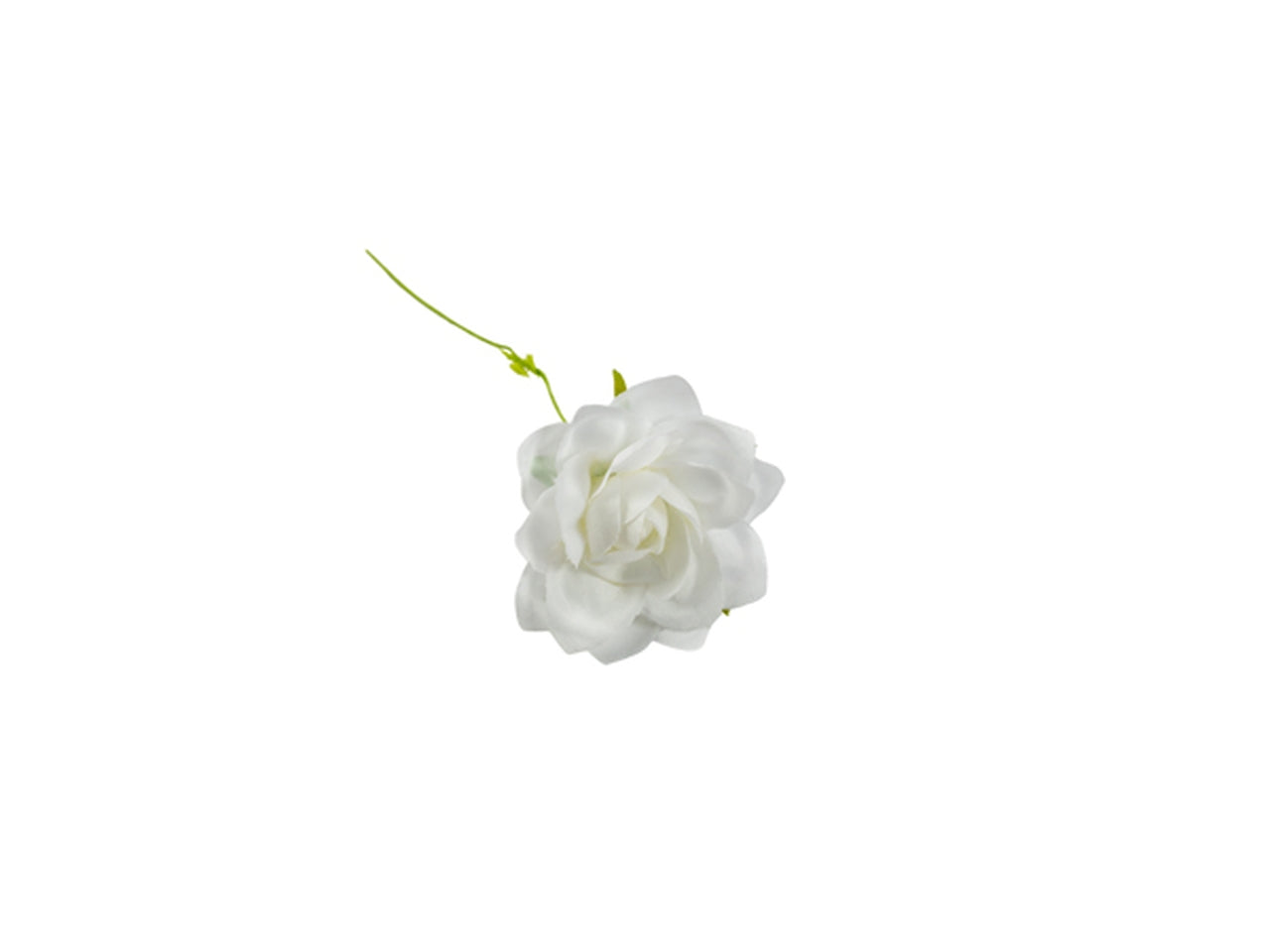 Fiore bianco con petali a punta in confezione da 36 pezzi