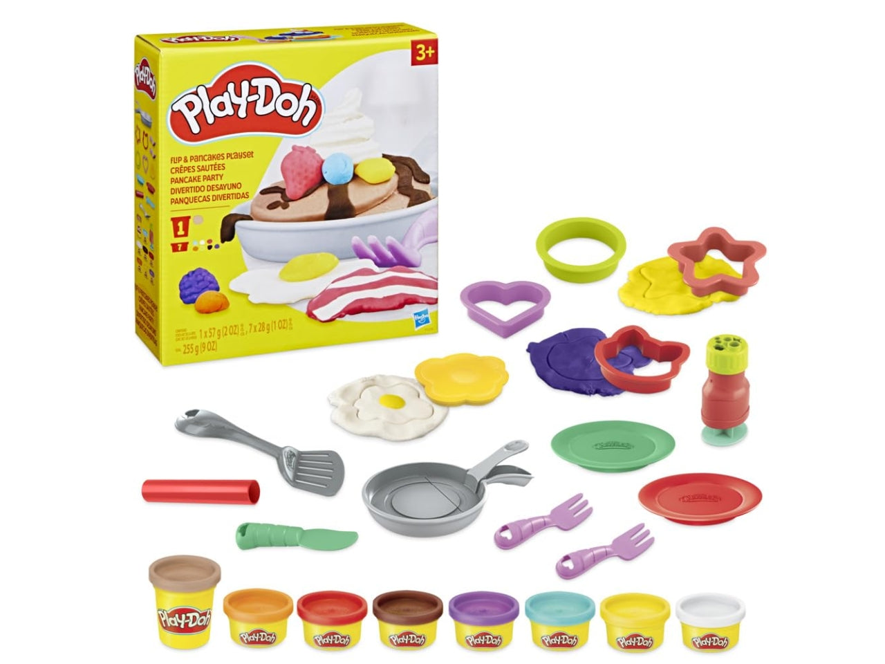 Play Doh flip pancakes playset