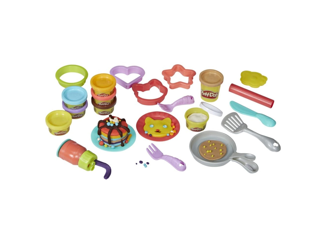 Play Doh flip pancakes playset