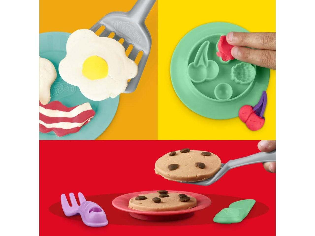 Play Doh flip pancakes playset