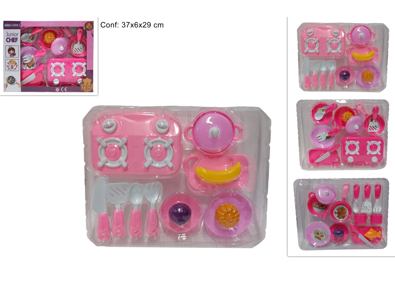 Kit cucina  in 3 assortimenti