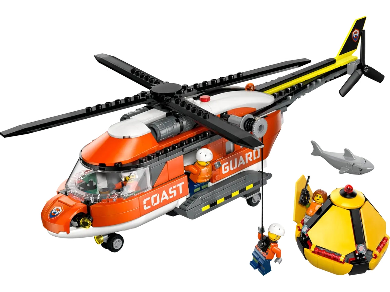 Lego City Exploration Elicottero della Guardia Costiera