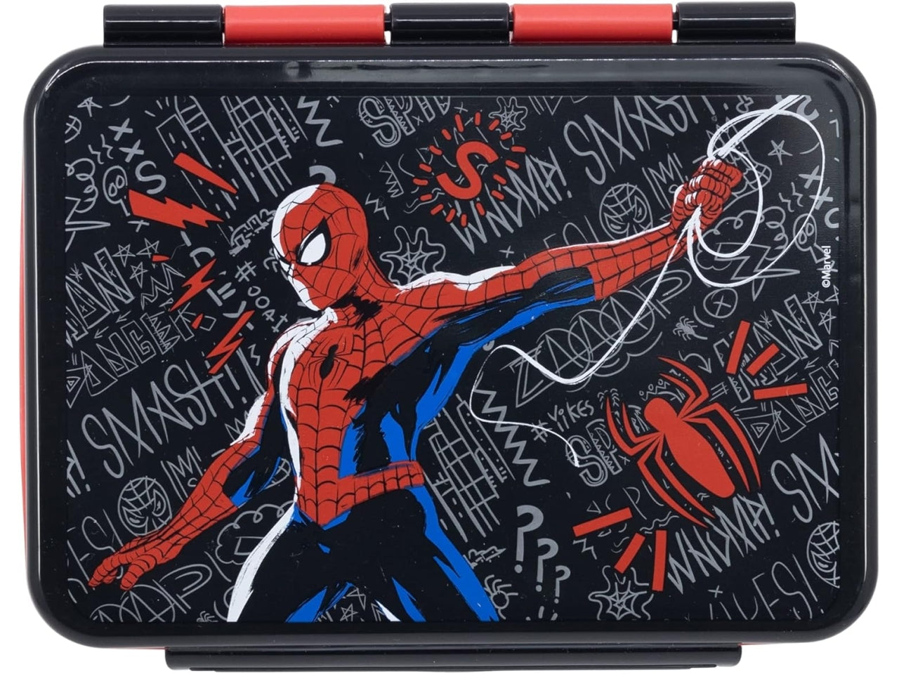 Spiderman portamerenda in acciaio ermetico 1100ml