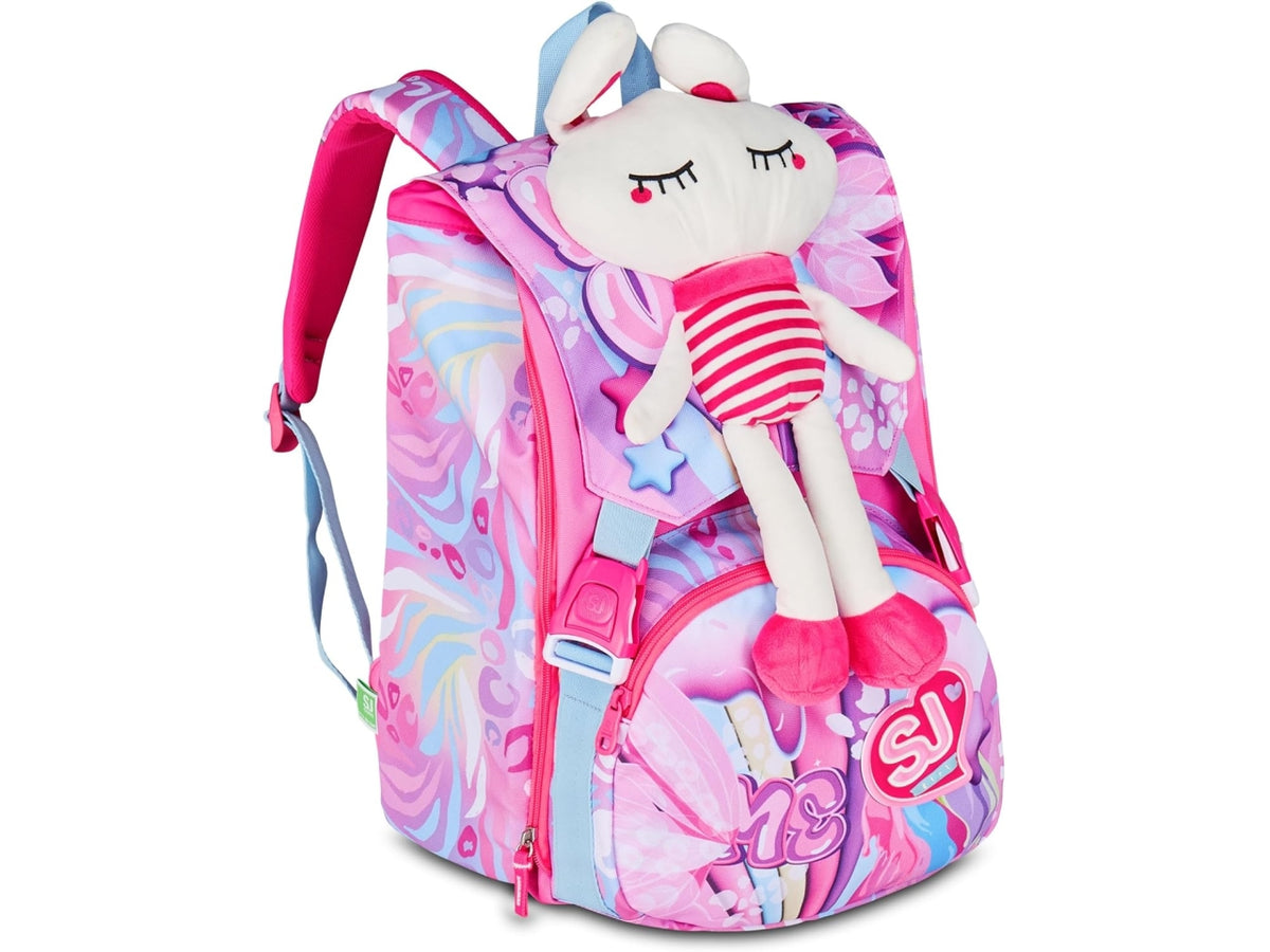 Zaino sj gang sdoppiabile big plushy rabbit$