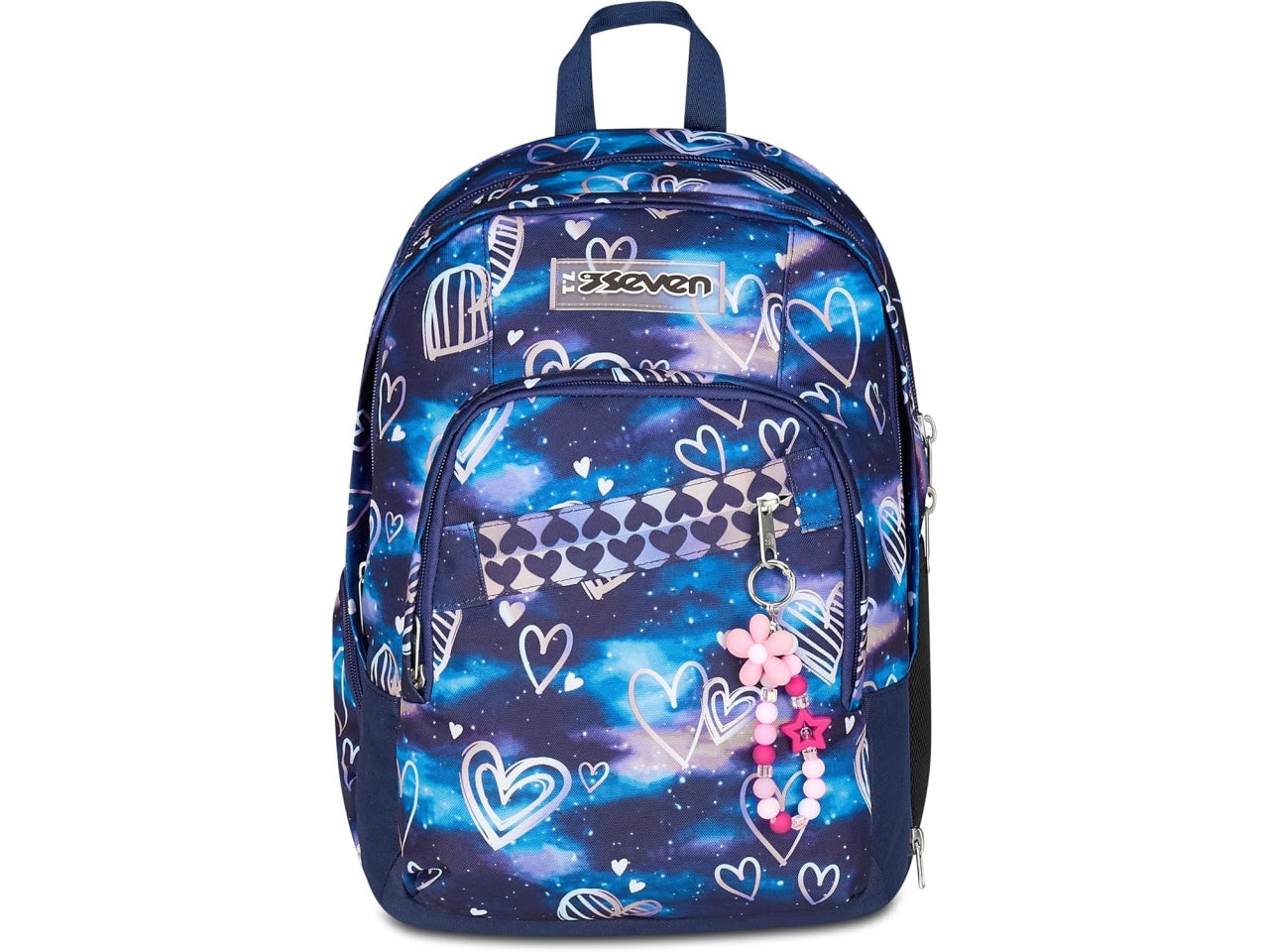 Zaino scuola dual detach seven gloomy heart$
