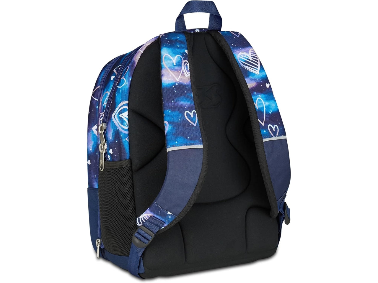 Zaino scuola dual detach seven gloomy heart$