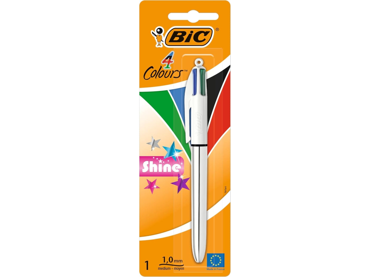 Penna Bic Shine 4 colori