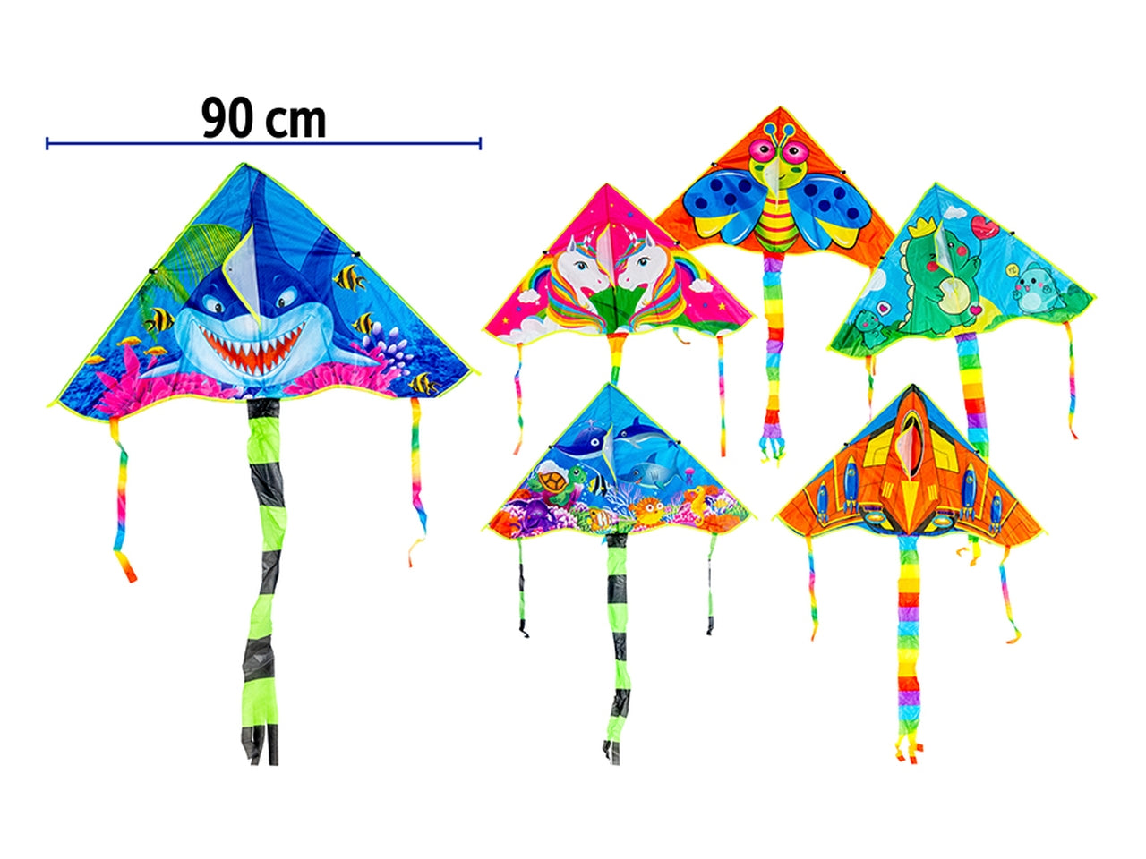 Aquilone 90cm 6 assortiti