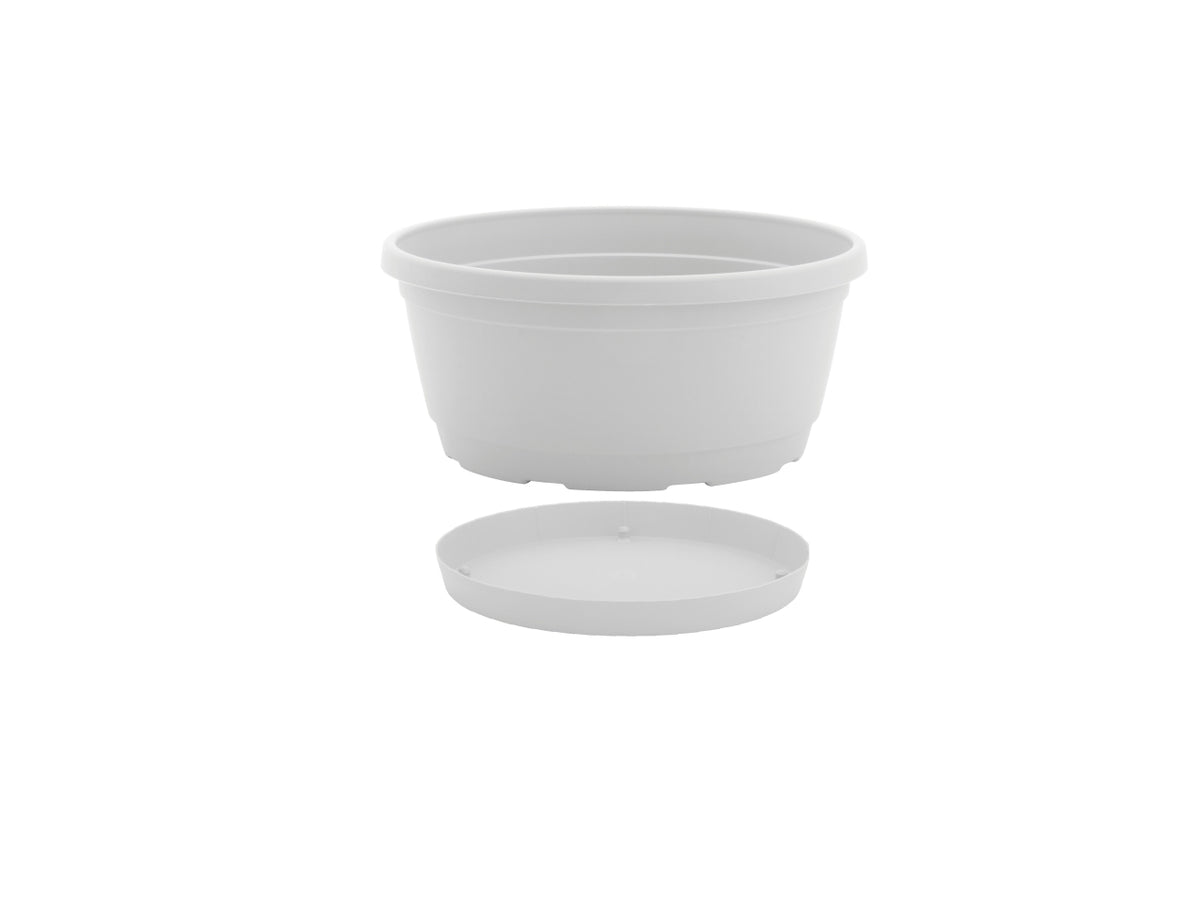 Linea Rumba vaso 30cm Bianco