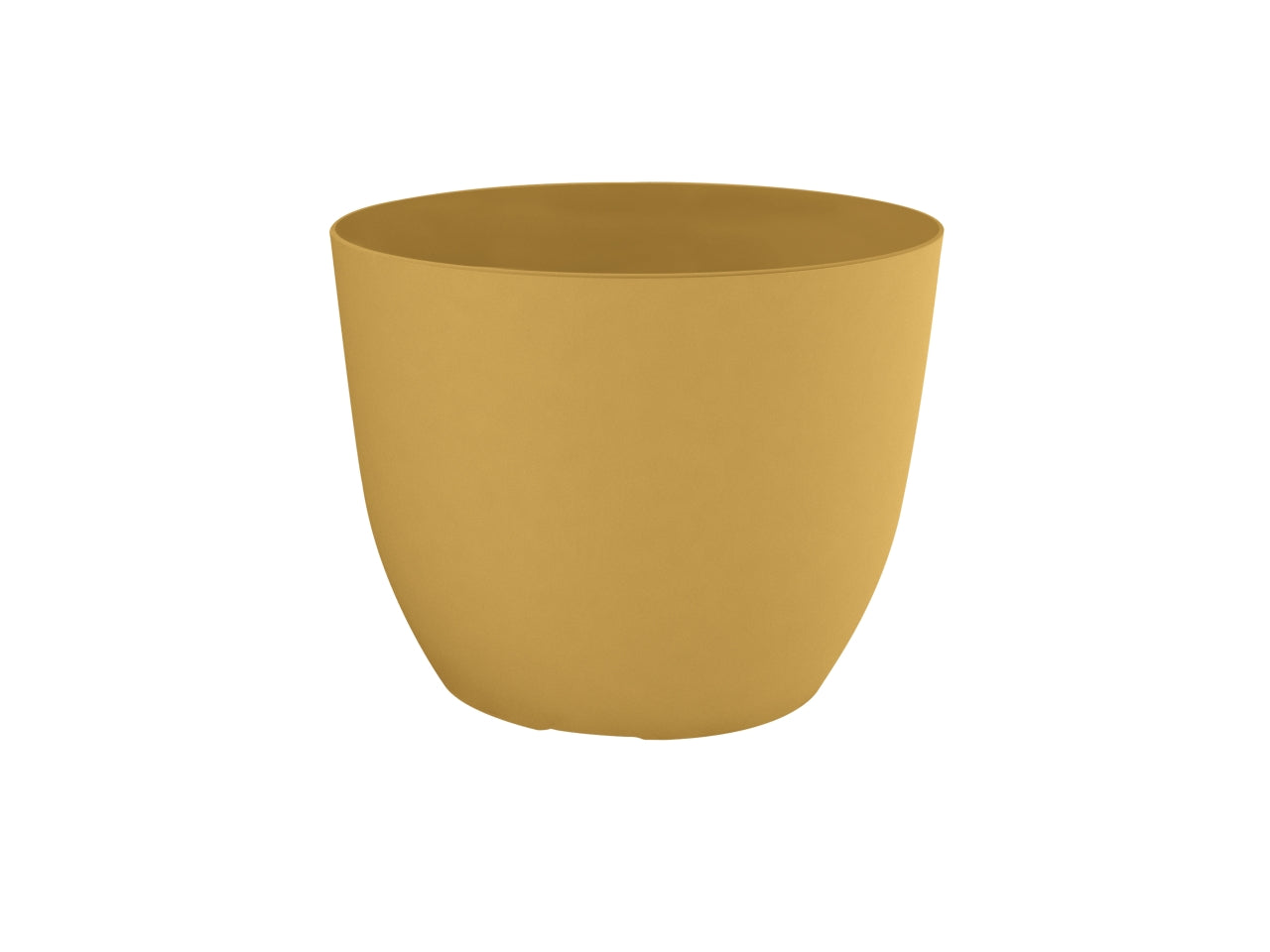 Vaso Conca Pure 11cm Ocra
