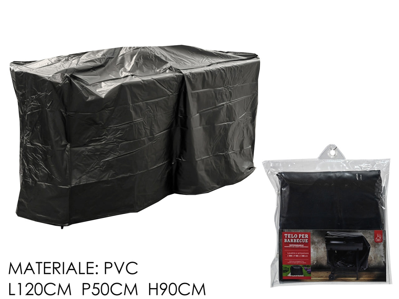 Telo copri barbecue 120x50x90cm